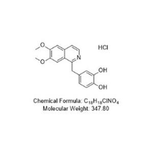 4-((6,7-二甲氧基異喹啉-1-基)甲基)苯1,2-二醇鹽酸鹽,4-((6,7-dimethoxyisoquinoline-1-yl)methyl)benzene 1,2-diol hydrochloride