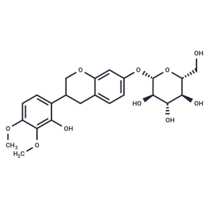 化合物 (Iso)-Isomucronulatol 7-O-glucoside,(Iso)-Isomucronulatol 7-O-glucoside