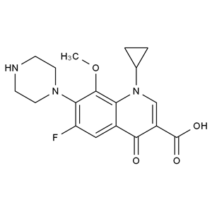 加替沙星USP有關物質(zhì)D(3-去甲加替沙星),Gatifloxacin Related Compound D(3-Desmethyl Gatifloxacin)