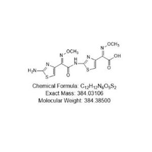 頭孢唑肟鈉雙側(cè)鏈1