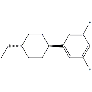 反式乙基環(huán)己基-3,5-二氟苯,Benzene, 1-(trans-4-ethylcyclohexyl)-3,5-difluoro-