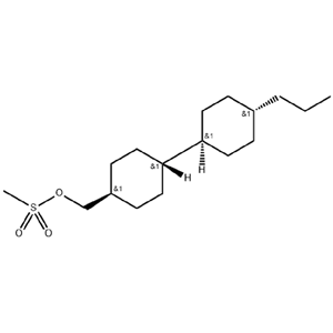 (反式,反式)-4'-丙基-[1,1'-聯(lián)環(huán)己烷]-4-甲醇甲烷磺酸酯