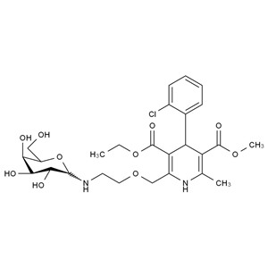 氨氯地平N-半乳糖苷(非對映體混合物),Amlodipine N-Galactopyranoside (Mixture of Diastereomers)