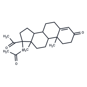 化合物 17α-Hydroxyprogesterone acetate|T40380