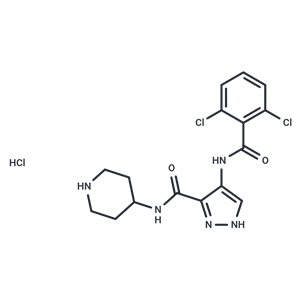 化合物 AT 7519 hydrochloride salt|T1778|TargetMol