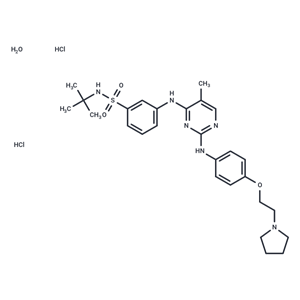 化合物 Fedratinib hydrochloride hydrate|T9251|TargetMol