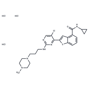 化合物 LY2409881 trihydrochloride,LY2409881 trihydrochloride