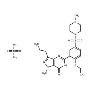 化合物 Sildenafil Mesylate,Sildenafil Mesylate