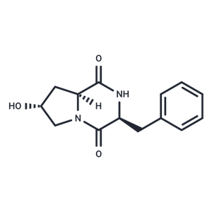 環(huán)(L-苯丙氨酰-反式-4-羥基-L-脯氨酸),Cyclo(L-Phe-trans-4-hydroxy-L-Pro)