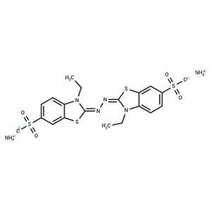 2,2'-聯(lián)氮雙(3-乙基苯并噻唑啉-6-磺酸)二銨鹽|T18908|TargetMol