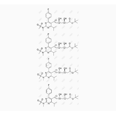 瑞舒伐他汀雜質(zhì)212,(E)-tert-butyl 7-(4-(4-fluorophenyl)-6-isopropyl-2-(N-methylmethylsulfonamido)pyrimidin-5-yl)-3,5-dihydroxyhept-6-enoate