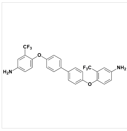 4,4'-雙(4-氨基-2-三氟甲基苯氧基)聯(lián)苯,4-[4-[4-[4-amino-2-(trifluoromethyl)phenoxy]phenyl]phenoxy]-3-(trifluoromethyl)aniline