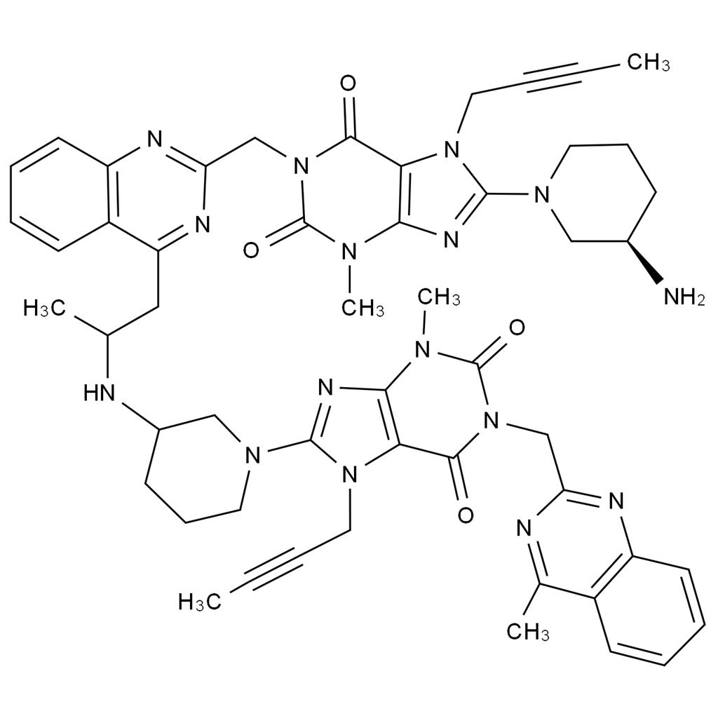 利格列汀雜質(zhì)3（非對映異構(gòu)體混合物）,Linagliptin  Impurity 76 (Mixture of Diastereomers)