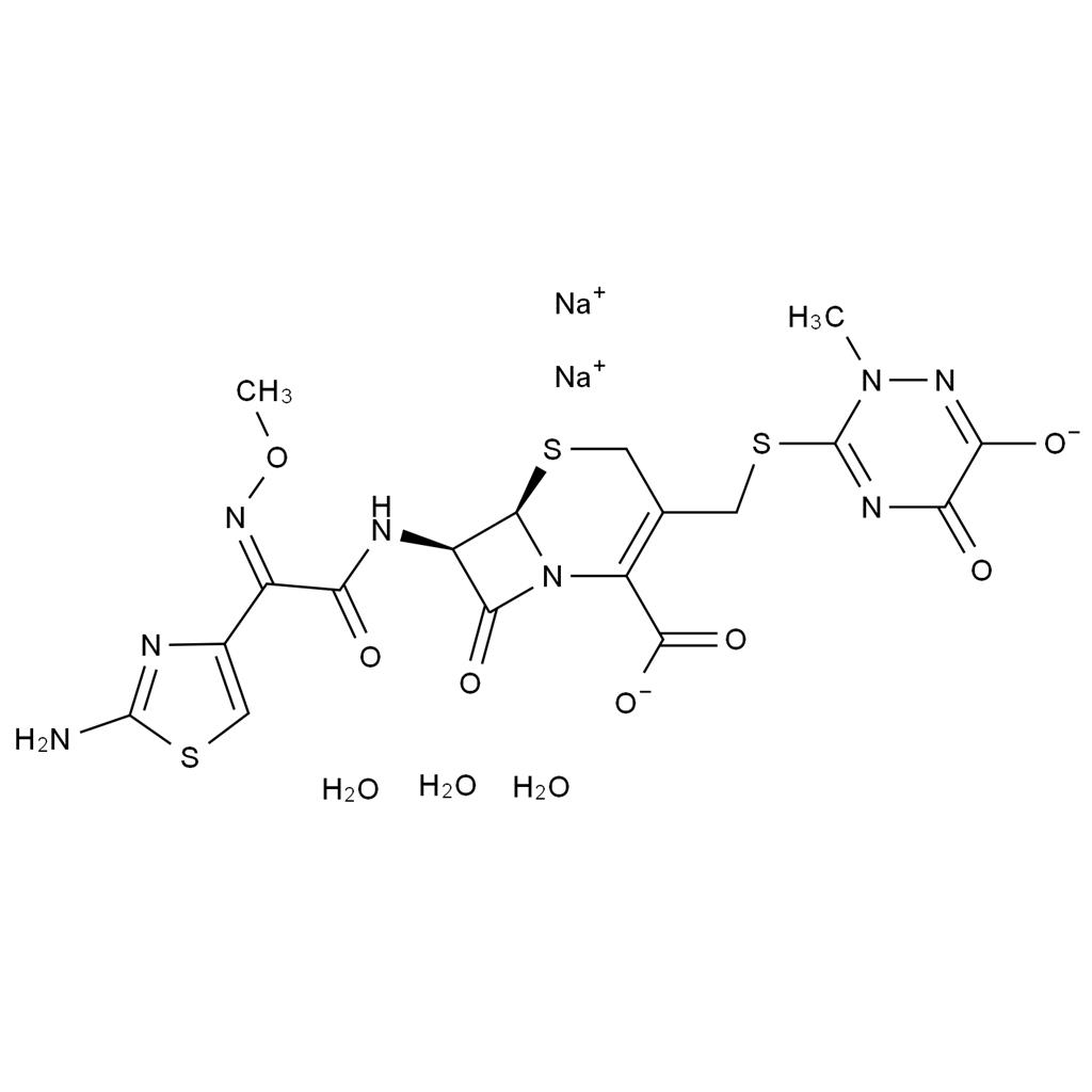 頭孢曲松鈉3.5水合物,Ceftriaxone Disodium Salt Hemiheptahydrate