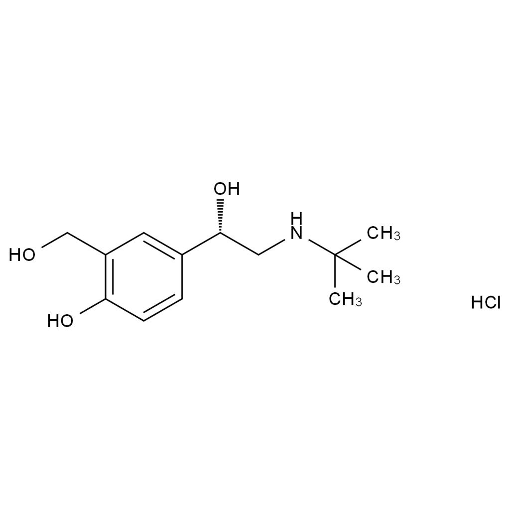 (S)-沙丁胺醇 鹽酸鹽,(S)-Salbutamol HCl