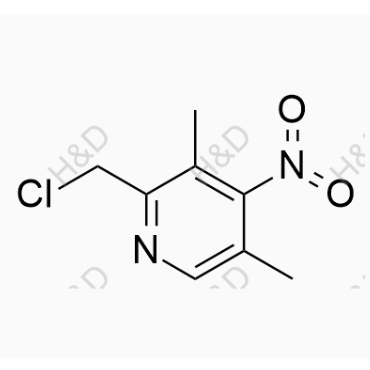 奧美拉唑雜質(zhì)17,2-(chloromethyl)-3,5-dimethyl-4-nitropyridine