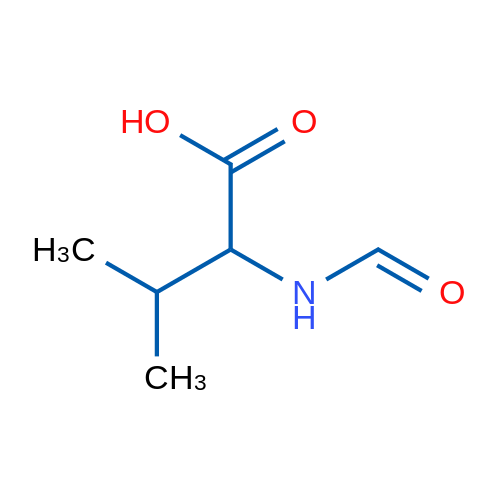 N-甲酰基-DL-纈氨酸,2-Formamido-3-methylbutanoic acid