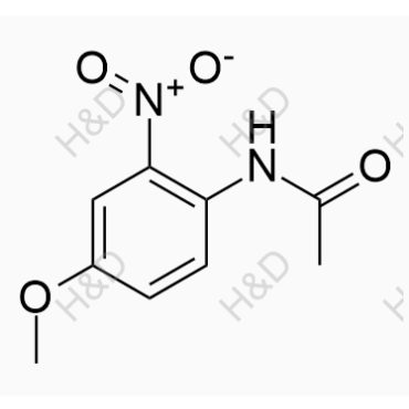 奧美拉唑雜質(zhì)21,N-(4-methoxy-2-nitrophenyl)acetamide