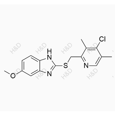 奧美拉唑雜質(zhì)26,2-(((4-chloro-3,5-dimethylpyridin-2-yl)methyl)thio)-5-methoxy-1H-benzo[d]imidazole