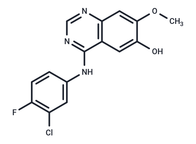 4-(3-氯-4-氟苯氨基)-7-甲氧基喹唑啉-6-醇,FAAH-IN-2