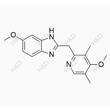 奧美拉唑雜質(zhì)31,6-methoxy-2-((4-methoxy-3,5-dimethylpyridin-2-yl)methyl)-1H-benzo[d]imidazole