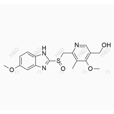 5-羥基奧美拉唑,(4-methoxy-6-(((5-methoxy-1H-benzo[d]imidazol-2-yl)sulfinyl)methyl)-5-methylpyridin-3-yl)methanol