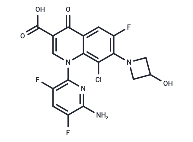 德拉沙星,Delafloxacin