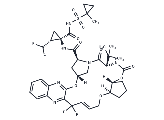 化合物 Glecaprevir,Glecaprevir