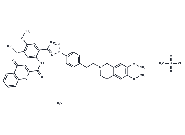 化合物 HM-30181 mesylate monohydrate,HM-30181 mesylate monohydrate