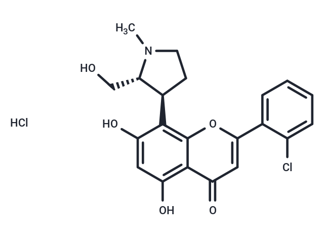 化合物 P276-00,Riviciclib hydrochloride