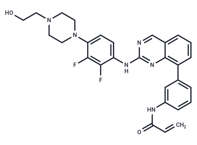 化合物 Olafertinib,Olafertinib