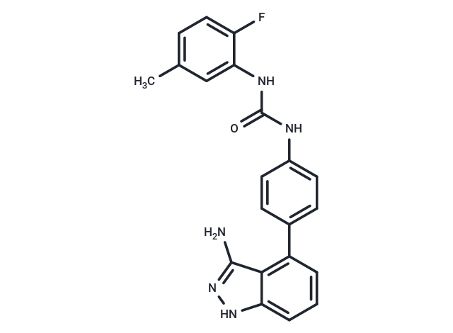 化合物 Linifanib,Linifanib