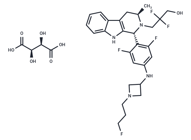 Giredestrant酒石酸鹽,Giredestrant tartrate