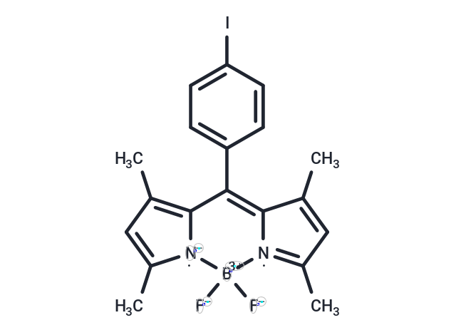 化合物T73588,8-(4-iodophenyl)-1,3,5,7-tetramethyl BODIPY