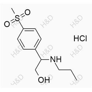 艾瑞昔布雜質21(鹽酸鹽),2-(4-(methylsulfonyl)phenyl)-2-(propylamino)ethanol hydrochloride