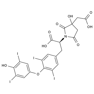 左旋甲狀腺素雜質(zhì)29（非對映異構(gòu)體混合物）,Levothyroxine Impurity 29（Mixture of Diastereomers）