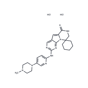 化合物 Trilaciclib hydrochloride,Trilaciclib hydrochloride