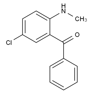 2-甲氨基-5-氯二苯甲酮,5-Chloro-2-(methylamino)benzophenone