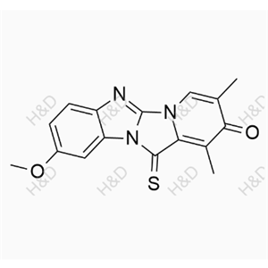 奧美拉唑雜質(zhì)G,9-methoxy-1,3-dimethyl-12-thioxobenzo[4