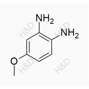 4-methoxybenzene-1,2-diamine	奧美拉唑雜質(zhì)22	102-51-2