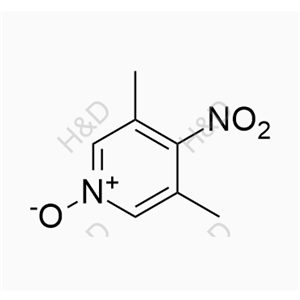 3,5-dimethyl-4-nitropyridine 1-oxide	奥美拉唑杂质24	14248-66-9