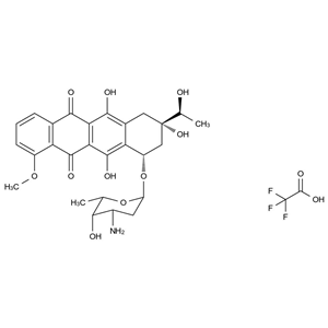 柔紅霉素EP雜質(zhì)B (S-異構(gòu)體) 三氟乙酸鹽,Daunorubicin EP Impurity B (S)-Isomer) TFA Salt