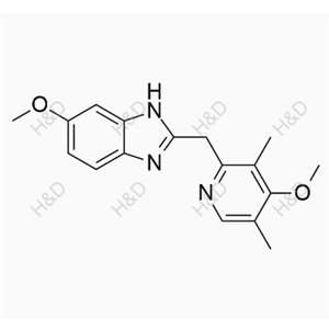 6-methoxy-2-((4-methoxy-3,5-dimethylpyridin-2-yl)methyl)-1H-benzo[d]imidazole	奥美拉唑杂质31