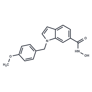 N-羥基-1-(4-甲氧基芐基)-1H-吲哚-6-甲酰胺|T6325|TargetMol