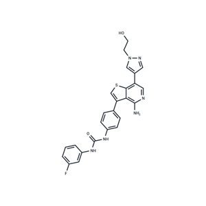 化合物 Ilorasertib|TQ0059|TargetMol