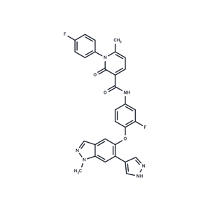 化合物 Merestinib,Merestinib