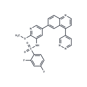 化合物 Omipalisib|T1861|TargetMol