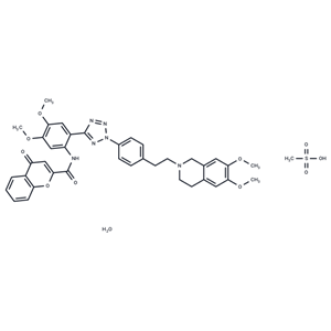 化合物 HM-30181 mesylate monohydrate|T9173|TargetMol