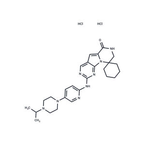 化合物 Lerociclib dihydrochloride|T11345L|TargetMol