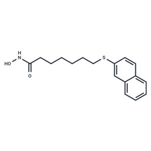 N-羥基-7-(2-萘硫基)-庚酰胺|T21806|TargetMol